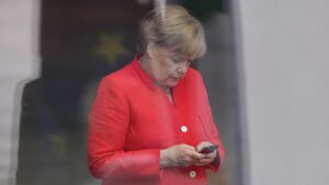 Angela Merkel verzichtet auf soziale Medien