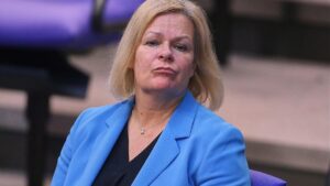 Faeser kritisiert Israel-Kurs der SPD-Bundestagsfraktion