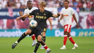 1. Bundesliga: Leipzig-Doppelschlag sichert Sieg gegen Köln