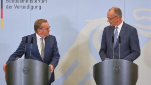 Merz sieht Vertrauensverhältnis zu Pistorius nicht belastet