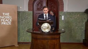 Friedensnobelpreisträgerin nicht bei Preisverleihung dabei