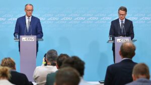 Merz bekräftigt: AfD ist "Hauptgegner" der CDU