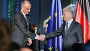 Olaf Scholz will Friedrich Merz unterstützen