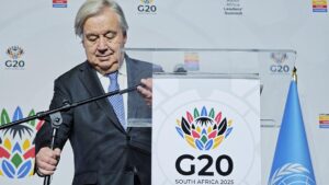 Guterres ruft G20-Staaten zu mehr Klimaschutz auf