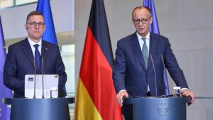 Merz: Estland hat Auswirkungen des Ukrainekriegs "direkt vor Augen"