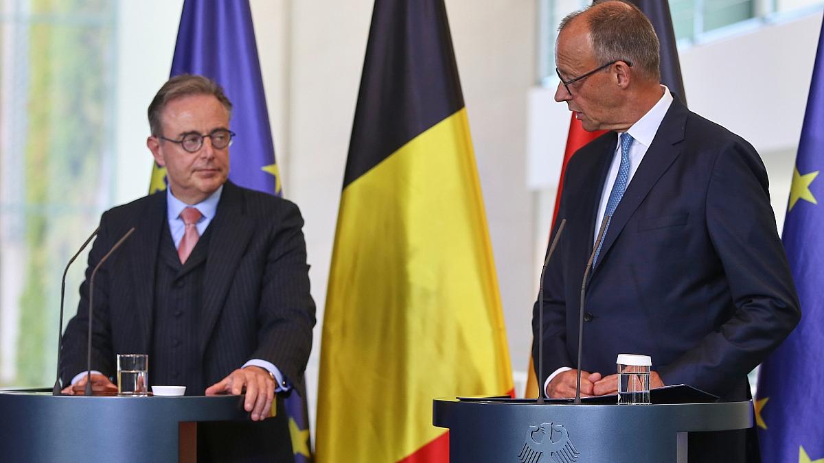 Bart De Wever und Friedrich Merz (Archiv), via dts Nachrichtenagentur