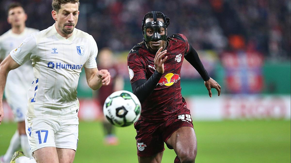 RB Leipzig - FC Magdeburg am 02.12.2025, via dts Nachrichtenagentur