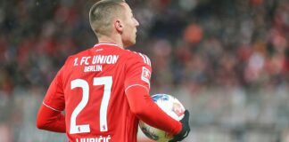 1. Bundesliga: Union Berlin rettet spät Remis in Augsburg
