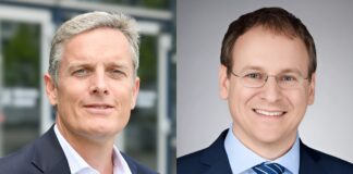 BarmeniaGothaer setzt auf Bloomberg und Clearwater Analytics für ein zukunftssicheres Front-to-Back Kapitalanlagemanagement Plattform für Kapitalanlagemanagement und Datenbasis Fotos von Gerrit Heine und Josef Sommeregger (v.l.n.r., Quelle: BarmeniaGothaer Asset Management / CWAN).