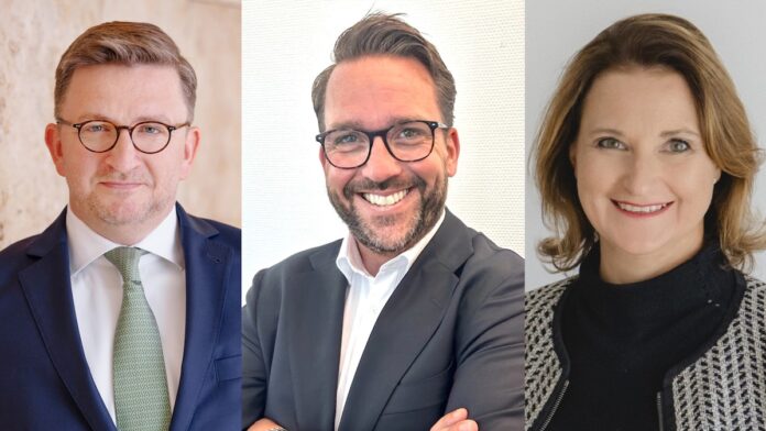 Altersvorsorge: MorgenFund und AV-Depot starten Christian Machts, Sebastian Höft und Heike Fürpaß-Peter (Quelle: Franklin Templeton / MorgenFund)